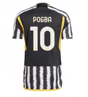 Juventus Paul Pogba #10 Replica Home Stadium Shirt 2023-24 Short Sleeve